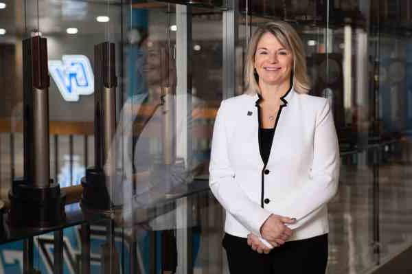 Director of Athletics Keri Becker poses for a photo